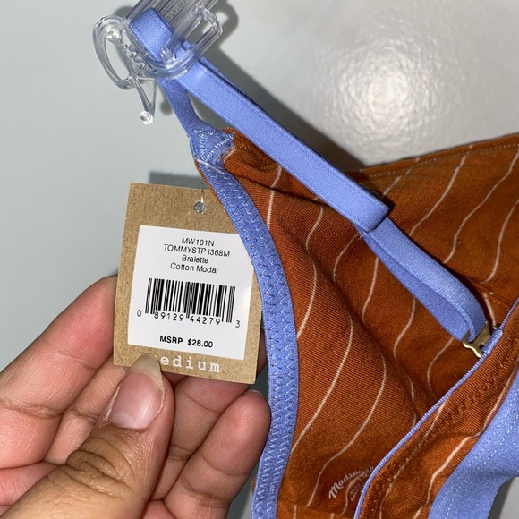 Madewell Convertible Bralette NWT - Picture 3 of 3